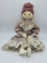 Vintage Handmade Doll Made In Mexico 21&quot; - $56.93