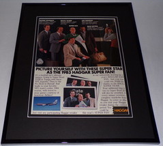 Staubach Bleier Sayers Dawson 1983 Haggar 11x14 Framed ORIGINAL Advertis... - $39.59