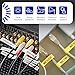 Brother Genuine P-Touch TZe, Black Print on White, Flexible ID Laminated Label T Item image 9