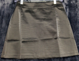 Lulus Mini Skirt Womens Size Small Black Faux Leather Flat Front Side Zipper - £23.66 GBP