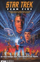 2019 SDCC IDW Booth Signing! Star Trek Year 5 Poster SIGNED Greg Hildebrandt +5! - £39.55 GBP