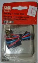 GB GSW-68 Rotary three way switch  6A  125V    inv E73 - $4.99