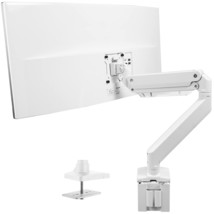 VIVO Premium Aluminum Heavy Duty Monitor Arm for Ultrawide Monitors up to 49 inc - £163.65 GBP