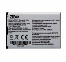 OEM ZTE LI3717T42P3H654458 1750 mAh Replacement Battery for ZTE Hotspot 890L - £14.14 GBP