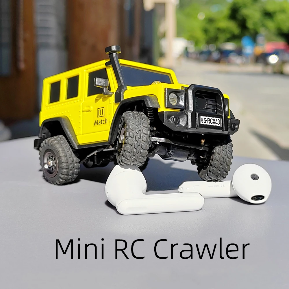 LDARC X43 1:43 Crawler RC Car Simulation Full Time 4WD Climbing Vehicle Toy - £30.69 GBP+