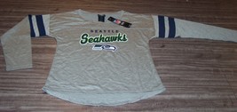 Women&#39;s Teen Seattle Seahawks Nfl Long Sleeve T-Shirt Medium Size 10-12 New - £15.48 GBP