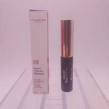 Clarins Supra Volume Mascara 01 INTENSE BLACK Mini 0.1oz  - $10.88