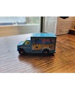 1998 Matchbox - Spongebob Blue Ford Box Truck 1:80 - 0534 EA - loose - $188.30 MXN
