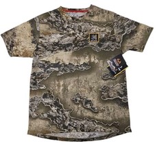 Realtree Mens &amp; Big Mens Excape Camouflage Short Sleeve Hunting T-Shirt ... - £9.85 GBP