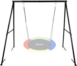 Hishine Swing Stand For Porch Outdoor Heavy Duty Swing Frame, 71&quot; Height, - $116.95