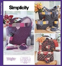 Simplicity Pattern 5606/Fat Quarter Club Bags & Accessories by Simplicity - $4.83