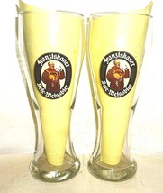 2 Franziskaner Munich Hefe Weissbier Weizen German Beer Glasses - £11.75 GBP