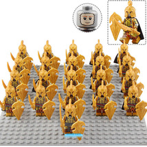 The Lord of the Rings Elven Army Lego Moc Minifigures Toys Set 21Pcs - £25.94 GBP
