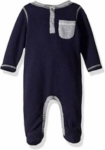 NWT 7 For All Mankind 3-6 mo infant baby one pc footie footed outfit snap pajama - £23.93 GBP