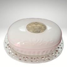 Vintage THL Farmhouse Butter Dish | French Style | 2 Piece Set | 6.5&quot; x 2.5&quot; - £10.57 GBP