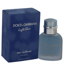 Light Blue Eau Intense Cologne By Dolce &amp; Gabbana De Parfum Spray 1.7 oz - £54.66 GBP