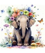 Cute Elephant Diamond Art Painting Kits for Kids-DP07 - $15.90+