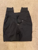 NWT Halara Black High Waisted Cloudful Air Jogger Sweatpants Size large L - £21.41 GBP