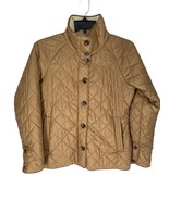 The North Face Gold Tan Quilted Puffer Jacket Women’s M - $39.19