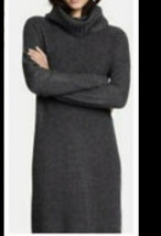 Lacoste Gray Merino Extra Fine Wool Women’s Sweater Dress EU 38 Or US Medium - £118.43 GBP