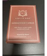 Aquiesse SANDALWOOD VANILLE Soy Wax Candle 6.5 oz - $42.30