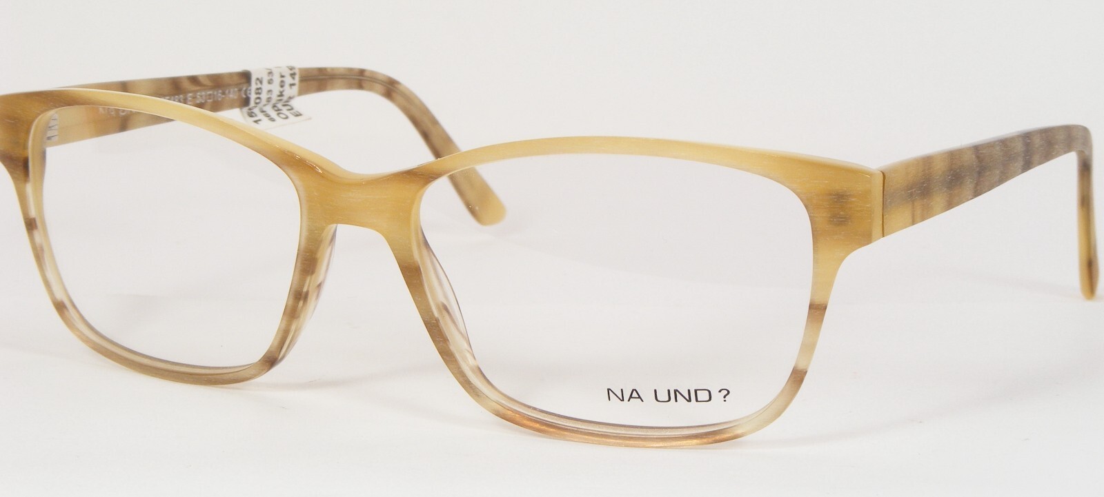 Na Und ? Marion Ramm 66F483 E Mate Beige Marrón Único Gafas Marco 53-16-140 - $76.21