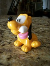Disney Baby Baby Pluto with Bone Japan Figurine  - $16.00
