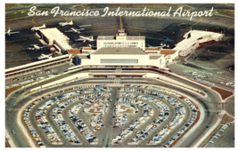 San Francisco International Airport Postcard - £7.78 GBP