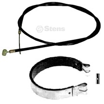 Brake Cable 60&quot; &amp; Brake Band Fits 1492 Gokart Minibike Mini Bike Chopper - $33.58