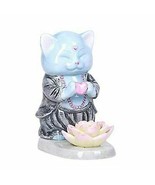 Pacific Giftware Master Meow Meditation Love Ceramic Incense Holder - £22.18 GBP