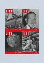 Life Magazine Lot of 4 Full Month of August 1940 5, 12, 19, 26 WWII ERA - £29.85 GBP