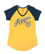 NORTH CAROLINA A&amp;T UNIVERSITY V-NECK TEE HBCU SHORT SLEEVE T-SHIRT - €29,73 EUR