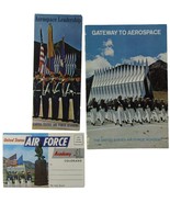 1966 US Air Force Academy Gateway to Aerospace Brochure and Postcard Lot... - $11.74