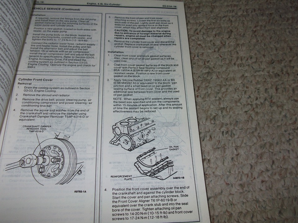 1992 Ford F-150 F-250 F250 350 BRONCO TRUCK Service Shop Repair Manual Set OEM x Item image 9