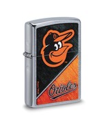 Zippo® MLB® Baltimore Orioles Street Chrome™ Lighter - New Design - $47.85 CAD