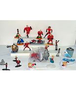 Disney Pixar The Incredibles 2 Deluxe Action Figures BIG Lot Of 22 PVC P... - $32.99