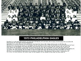 1973 PHILADELPHIA EAGLES 8X10 TEAM PHOTO FOOTBALL NFL PICTURE - £3.93 GBP