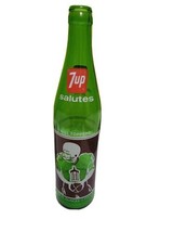 Rare Vintage Soda Pop Glass Bottle 7UP Joliet Catholic High School Football 70s  - £14.72 GBP