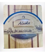New Alaska Ulu Knife and Chopping Bowl Set - £23.26 GBP