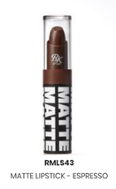 Rk By Kiss Matte Lipstick Espresso Color Matte Lipstick RMLS43 - £2.35 GBP