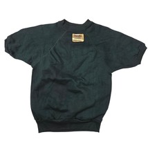 Vtg 70s Deadstock Wrangler Faded Sweatshirt Dark Green Short Sleeve  Sz ... - $1,826.90 MXN