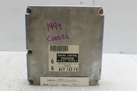 1999 Toyota Corolla AT Engine Control Unit ECU 8966102561 Module 44 12L2 - £9.56 GBP