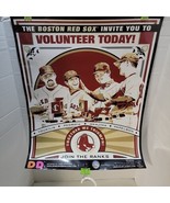  Red Sox Dunkin Donuts Poster by Chris Speakman (Laminated) MLB  - $111.55 MXN