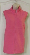 Croft &amp; Barrow® Solid Quilted Vest Pink Ruby Women&#39;s Sz XL NWT MSRP$40 - $384.45 MXN