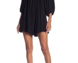 FREE PEOPLE Womens Romper Dancing in the Waves Relaxed Black Size XS OB7... - $64.62