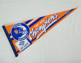 Denver Broncos 1987 AFC Champions Super Bowl XXII at San Diego Wincraft As Is - £3.15 GBP