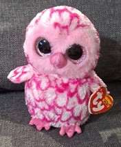 Ty Beanie Boos - PINK Y the Pink Owl (6 Inch) NEW - MINT with MINT TAGS ... - £14.15 GBP