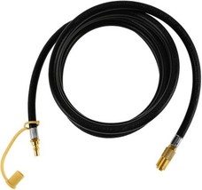 Propane Adapter with Extension Hose 12Ft 1/4 Quick Plug for Blackstone 1... - £19.40 GBP