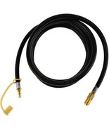 Propane Adapter with Extension Hose 12Ft 1/4 Quick Plug for Blackstone 1... - £18.79 GBP