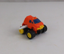 Vintage 1991 Mighty Mini 4x4 Vehicles Orange Truck McDonald&#39;s Toy - £2.28 GBP